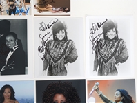 MUSICIAN AUTOGRAPHS - SPICE GIRLS, FRANKLIN, & LABELLE
