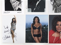 MUSICIAN AUTOGRAPHS - SPICE GIRLS, FRANKLIN, & LABELLE