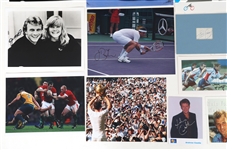 SPORTS AUTOGRAPHS - BECKHAM, MONTANA, ARMSTRONG