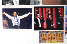 POP MUSIC AUTOGRAPHS - MICHAEL, ABBA, CONNICK JR.