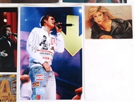 POP MUSIC AUTOGRAPHS - MICHAEL, ABBA, CONNICK JR.