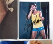 POP MUSIC AUTOGRAPHS - MICHAEL, ABBA, CONNICK JR.