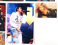POP MUSIC AUTOGRAPHS - MICHAEL, ABBA, CONNICK JR.
