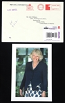 QUEEN CONSORT CAMILLA HAND SIGNED THANK YOU LETTER ALS