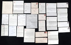 FORMER PRIME MINISTER SIGNED LETTERS & PHOTO PRINTS