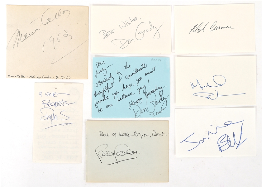 ENTERTAINER AUTOGRAPHS - RICK SPRINGFIELD, JAMIE BELL