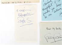 ENTERTAINER AUTOGRAPHS - RICK SPRINGFIELD, JAMIE BELL