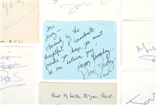 ENTERTAINER AUTOGRAPHS - RICK SPRINGFIELD, JAMIE BELL