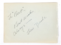 ENTERTAINER AUTOGRAPHS - RICK SPRINGFIELD, JAMIE BELL