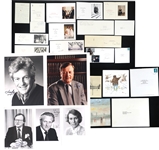 BRITISH POLITICAL AUTOGRAPHS - BOTTOMLY, GUMMER, ANSON