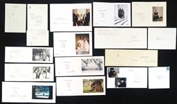 BRITISH POLITICAL AUTOGRAPHS - BOTTOMLY, GUMMER, ANSON