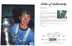 WAYNE GRETZKY PSA AUTHENTICATED SIGNED PHOTO