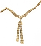 14K YELLOW GOLD 2.57 CTW DIAMOND NECKLACE