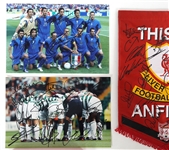 SPORTS MEMORABILIA - TEAM PHOTOS, TICKET, PENNANT