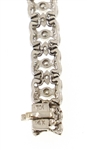 14K WHITE GOLD 2.4 CTW DIAMOND FASHION BRACELET