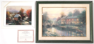 THOMAS KINKADE LITHOGRAPH PRINTS 