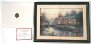 THOMAS KINKADE LITHOGRAPH PRINTS 