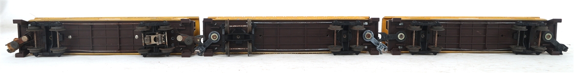 LIONEL O GAUGE MODEL TRAIN CARS & LOCOMOTIVE