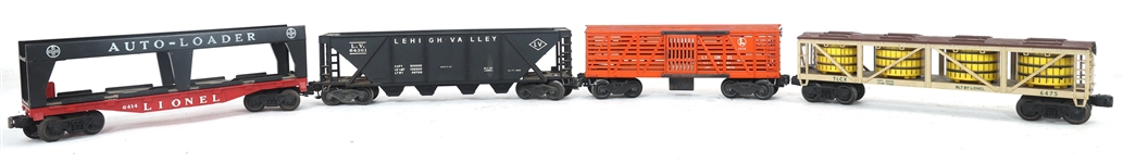 LIONEL O GAUGE MODEL TRAIN CARS 