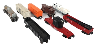 LIONEL O GAUGE MODEL TRAIN CARS