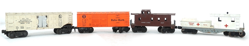 LIONEL O GAUGE MODEL TRAIN CARS