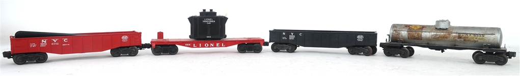 LIONEL O GAUGE MODEL TRAIN CARS