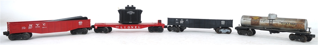 LIONEL O GAUGE MODEL TRAIN CARS