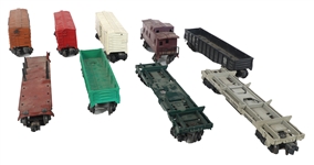 LIONEL O GAUGE MODEL TRAIN CARS 