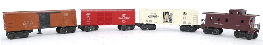 LIONEL O GAUGE MODEL TRAIN CARS 