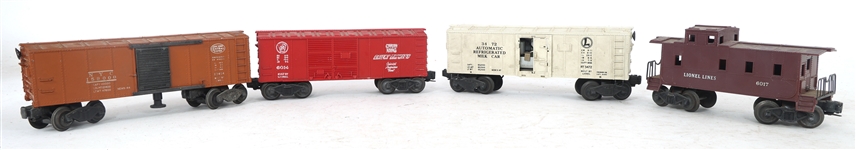 LIONEL O GAUGE MODEL TRAIN CARS 