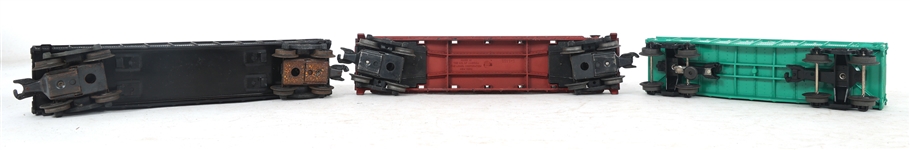 LIONEL O GAUGE MODEL TRAIN CARS 