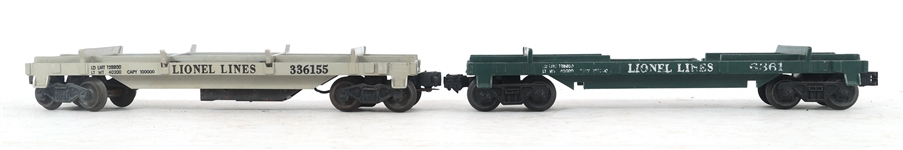 LIONEL O GAUGE MODEL TRAIN CARS 
