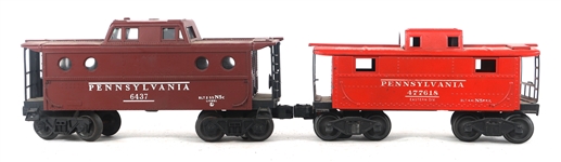 LIONEL O GAUGE MODEL TRAIN CARS & LOCOMOTIVE