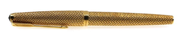 18K YELLOW GOLD CASE PARKER PIAGET FOUNTAIN PEN