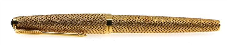 18K YELLOW GOLD CASE PARKER PIAGET FOUNTAIN PEN