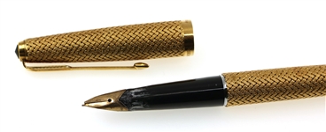 18K YELLOW GOLD CASE PARKER PIAGET FOUNTAIN PEN