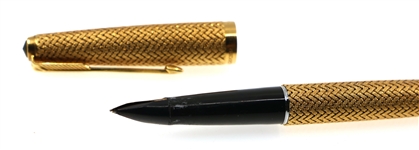 18K YELLOW GOLD CASE PARKER PIAGET FOUNTAIN PEN