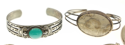 STERLING SILVER BRACELETS - CUFFS, BANGLES, & MORE