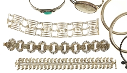 STERLING SILVER BRACELETS - CUFFS, BANGLES, & MORE