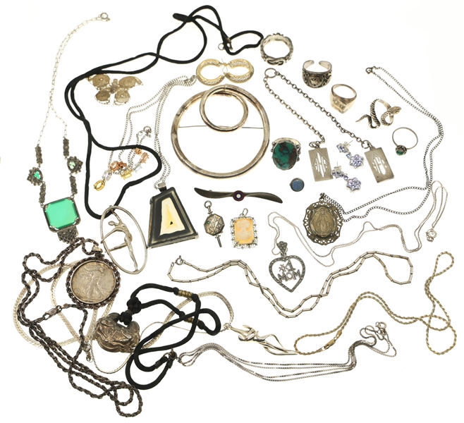 STERLING SILVER FASHION JEWELRY