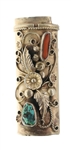 STERLING SILVER CIGARETTE LIGHTER COVER & THIMBLES