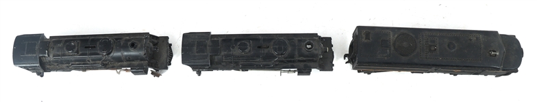 LIONEL O GAUGE MODEL TRAIN LOCOMOTIVES & TENDERS