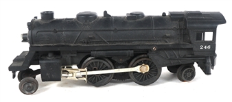 LIONEL O GAUGE MODEL TRAIN LOCOMOTIVES & TENDERS