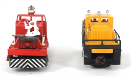 LIONEL O GAUGE MODEL TRAIN CARS NO. 52 & NO. 54