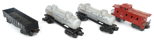 LIONEL O GAUGE MODEL TRAIN CARS