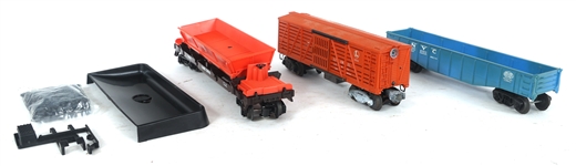 LIONEL O GAUGE MODEL TRAIN CARS
