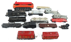 LIONEL O GAUGE MODEL TRAIN CARS FOR PARTS & REPAIRS