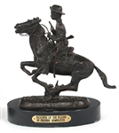 AFTER F. REMINGTON WESTERN BRONZE STATUES