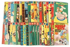 DELL WALT DISNEY COMIC BOOKS 