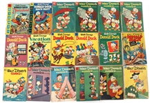 DELL WALT DISNEY COMIC BOOKS 